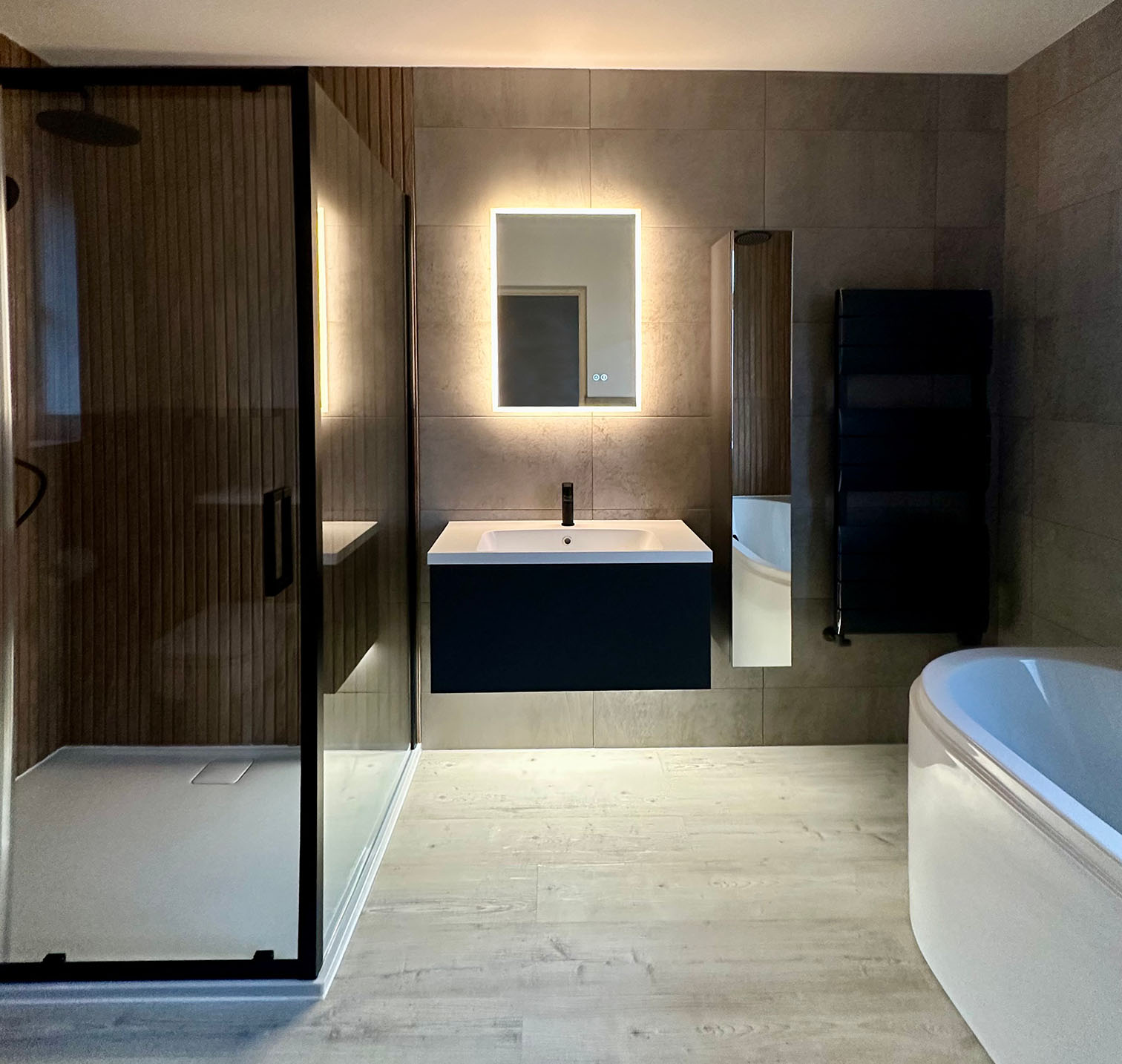 Halton Property Service; modern bathroom sanctuary for first time buyers